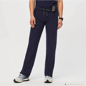 Figs‎ Womens Kade Cargo Scrub Pants Navy Blue - Size Large Technical Collection